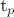 t_p