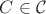 $C \in \mathcal {C}$ $C \in \mathcal {C}$