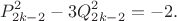 $$P_{2k-2}^2 - 3Q_{2k-2}^2 = -2.$$