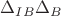 $\Delta_{IB}\Delta_{B}$