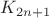 $K_{2n+1}$
