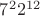 $7^22^{12}$