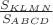 $\frac{S_{KLMN}}{S_{ABCD}}$