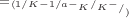 $&delta;_из=&lambda;_из∙(1/K-1/a-&delta;_K/&lambda;_K -&delta;_ш/&lambda;_ш)$