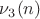 $\nu_3(n)$