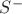 $S^-$