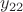 $y_{22}$