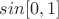 $s in [0,1]$