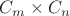 $C_m \times C_n$