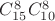 $C_{15}^{8}C_{10}^{8}$