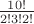 $\frac{10!}{2!3!2!}$