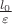 $\frac{l_0}{\varepsilon}$