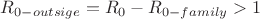 $R_{0-outsige} = R_0 - R_{0-family} > 1$