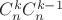 $C_n^kC_n^{k-1}$