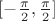 $[ - \frac{\pi}{2}, \frac{\pi}{2} ]$