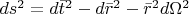 $ds^2=d\bar{t}^2-d\bar{r}^2-\bar{r}^2d{\Omega}^2$
