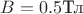 $B=0.5 \text{Тл}$