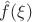 $\Hat f(\xi)$