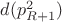 $d(p^2_{R+1})$