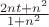 $\frac{2nt+n^2}{1+n^2}$