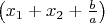 $\left(x_1+x_2+\frac{b}{a}\right)$