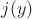 $j(y)$