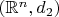 $(\mathbb{R}^n, d_2)$