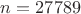 $n=27789$