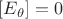 $[E_\theta]=0$