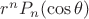 $r^n P_n(\cos\theta)$