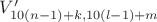 $V'_{10(n-1)+k,10(l-1)+m}$