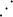 $\rotatebox{90}{$\ddots$}$
