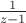 $\frac{1}{z-1}$