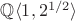 ${\mathbb Q}\langle 1, 2^{1/2}\rangle$