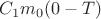 $\[{C_1}{m_0}(0 - T)\]$