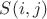 $S(i,j)$