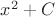 $x^2+C$
