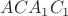 $ACA_1C_1$ $ACA_1C_1$