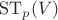 $\mathrm {ST}_p(V)$