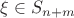 $\xi \in S_{n+m}$