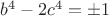 $b^4 - 2c^4 = \pm1$