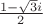 $\frac{1-\sqrt 3 i}{2}$