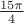 $\frac{15\pi}{4}$