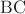 $\mathrm{BC}$