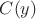 $ C(y) $