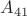 $A_{41}$