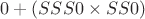 $0 + (SSS0\times SS0)$