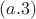 $(a.3)$