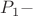 $P_1-$