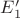 $E'_1$